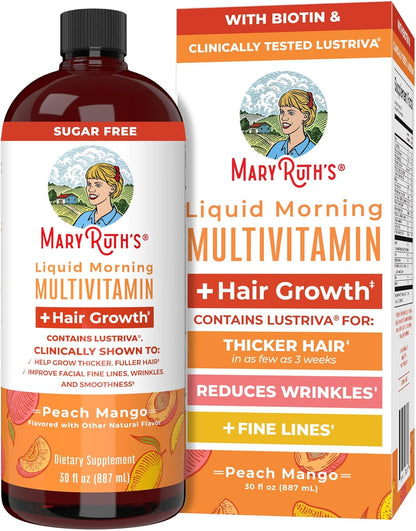 MARYRUTH MULTIVITAMÍNICO ORGANICO LÍQUIDO+CRECIMIENTO DEL CABELLO